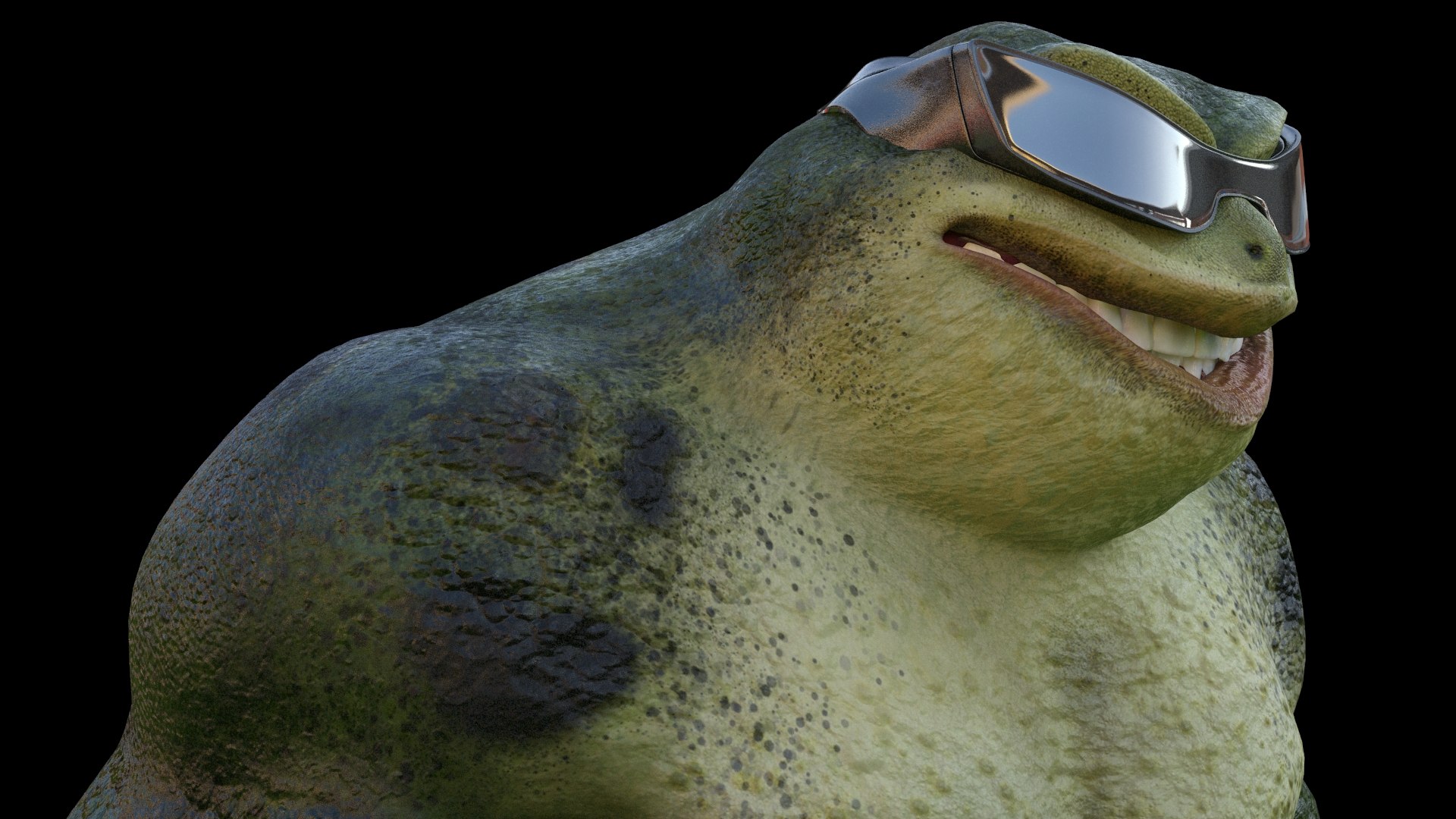 3D Rash Battletoads - TurboSquid 1654670