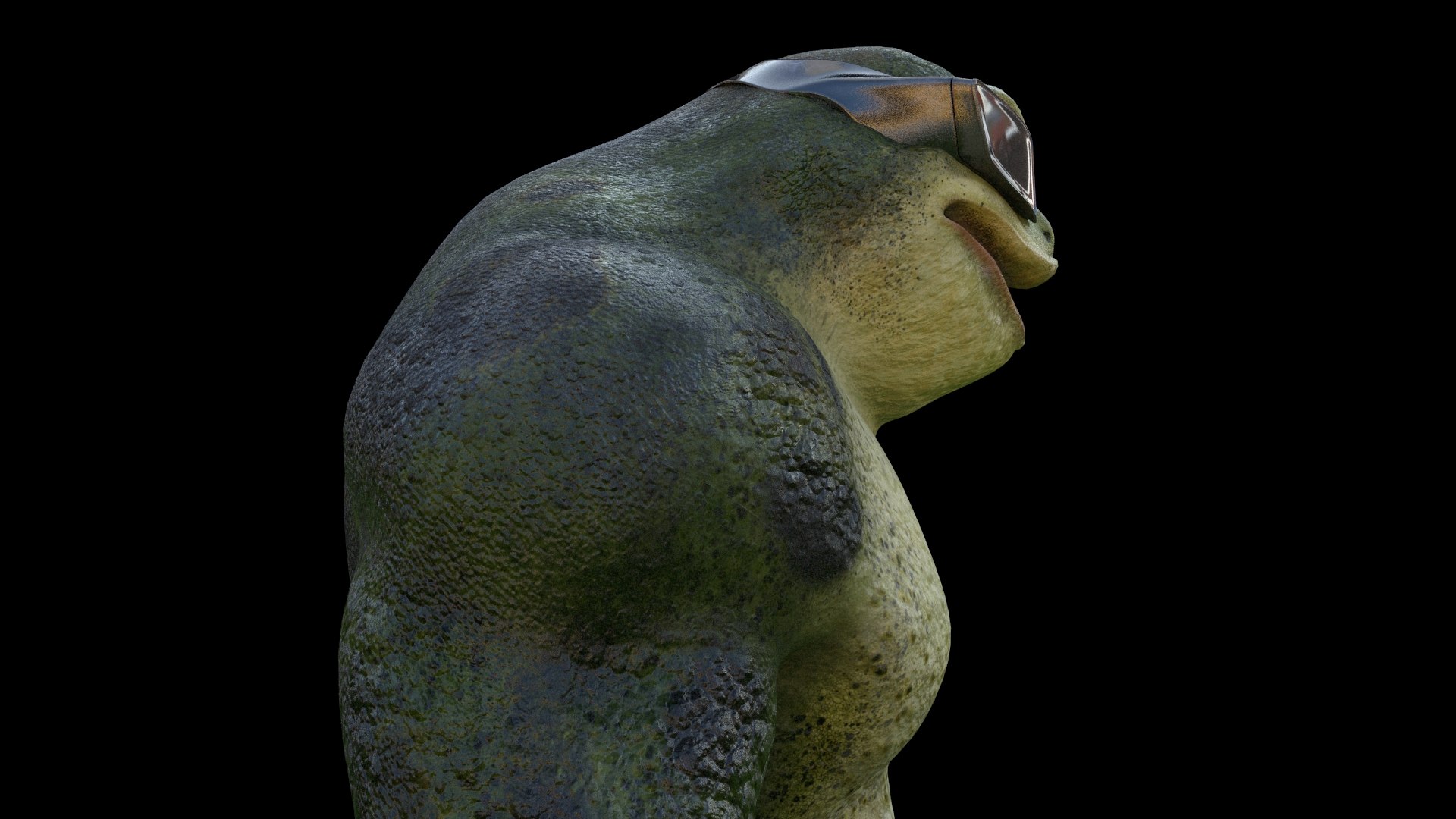 3D Rash Battletoads - TurboSquid 1654670
