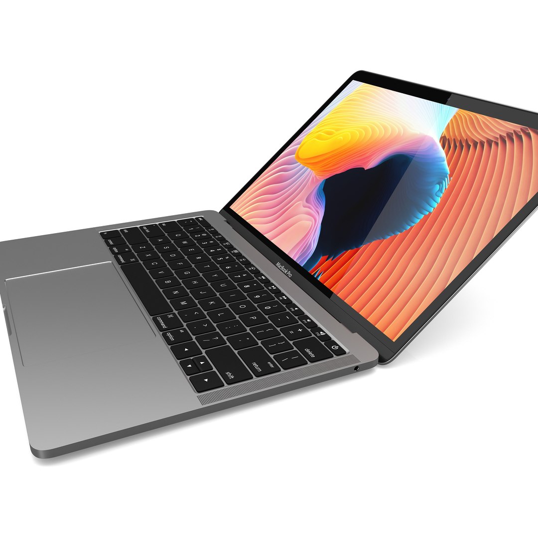 3d Model Of Macbook Pro 13 A1708