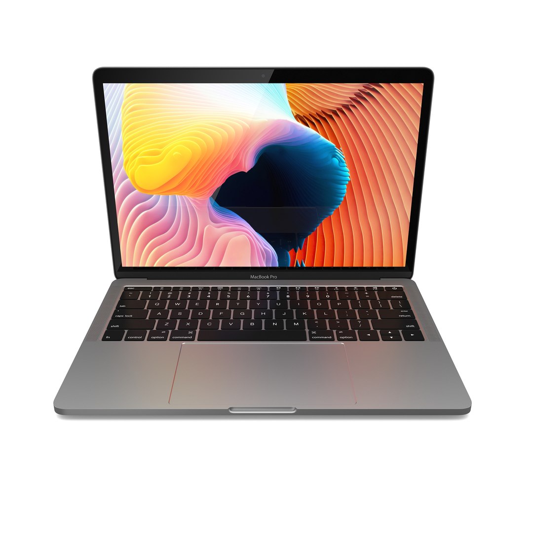 3d Model Of Macbook Pro 13 A1708