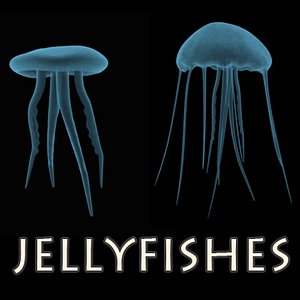 3d jellyfish jelly fish model