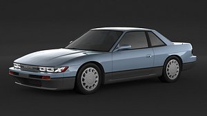 3D nissan silvia s13 model