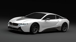Futuristic Super Sports Car
