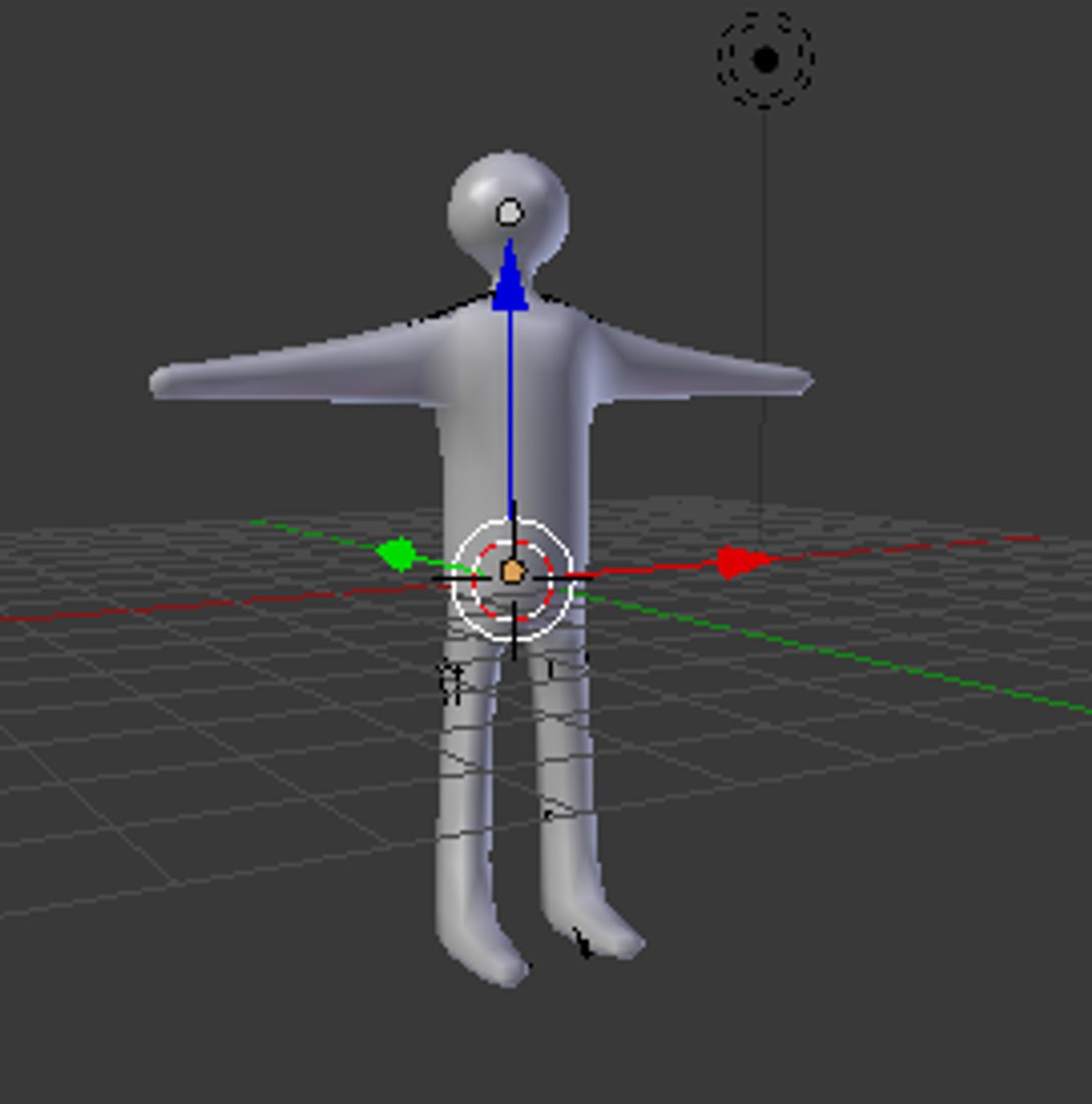 3d Random Stickman