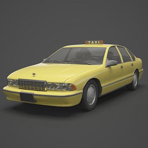3D Taxi 01 model