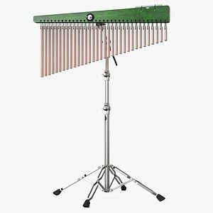 3D chimes percussion instrument stand model