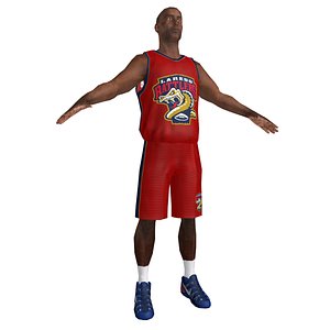 3d basketball player