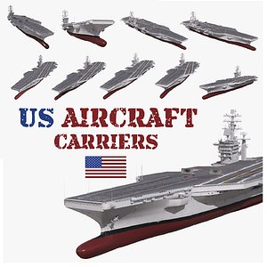 US Aircraft Carriers Collection