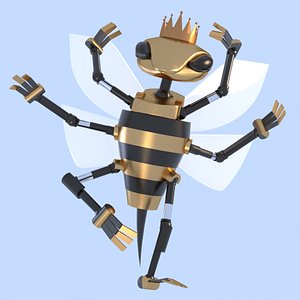 wasp robot 3D model