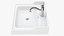 Lavabo e rubinetto del bagno