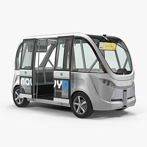 3D autonomous electric vehicle navya