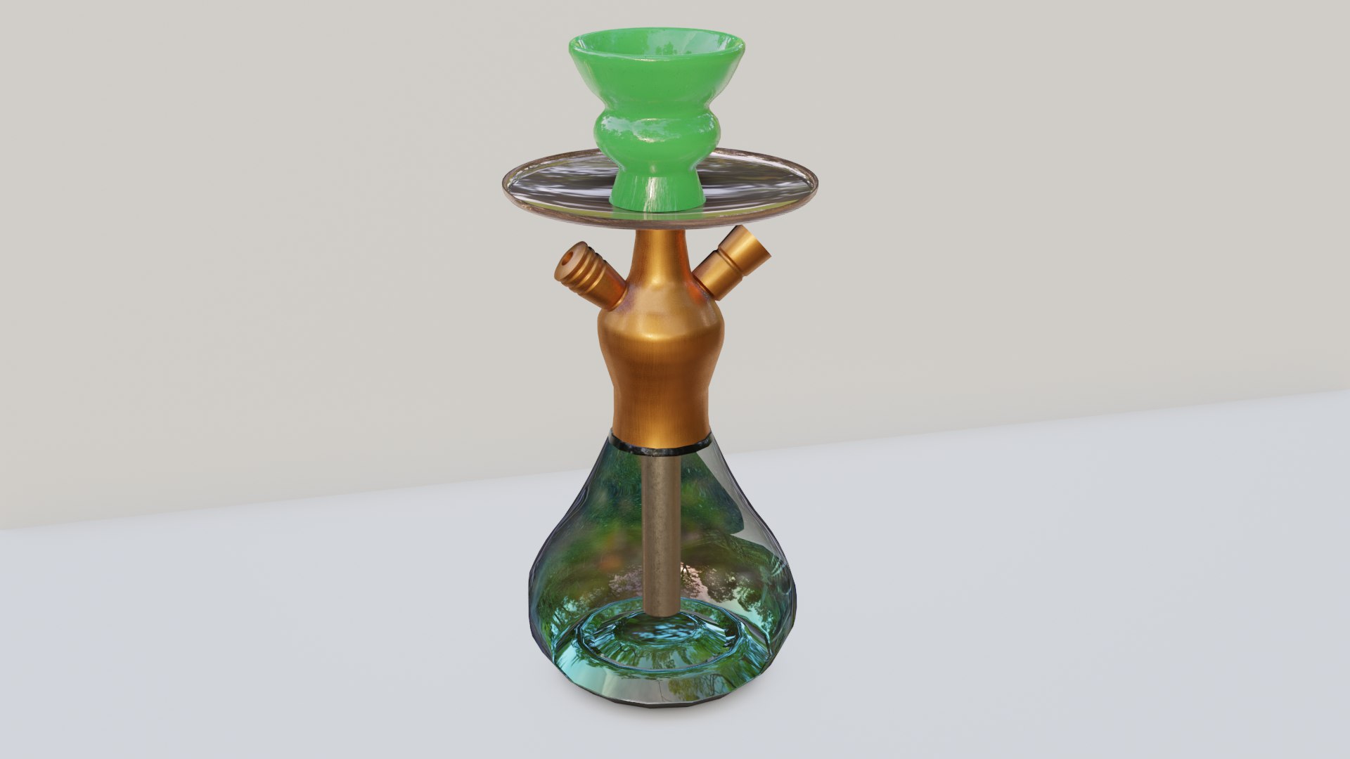 3D Shisha bottom glass - TurboSquid 1749715
