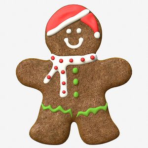 Gingerbread Man 3D Studio Models for Download | TurboSquid