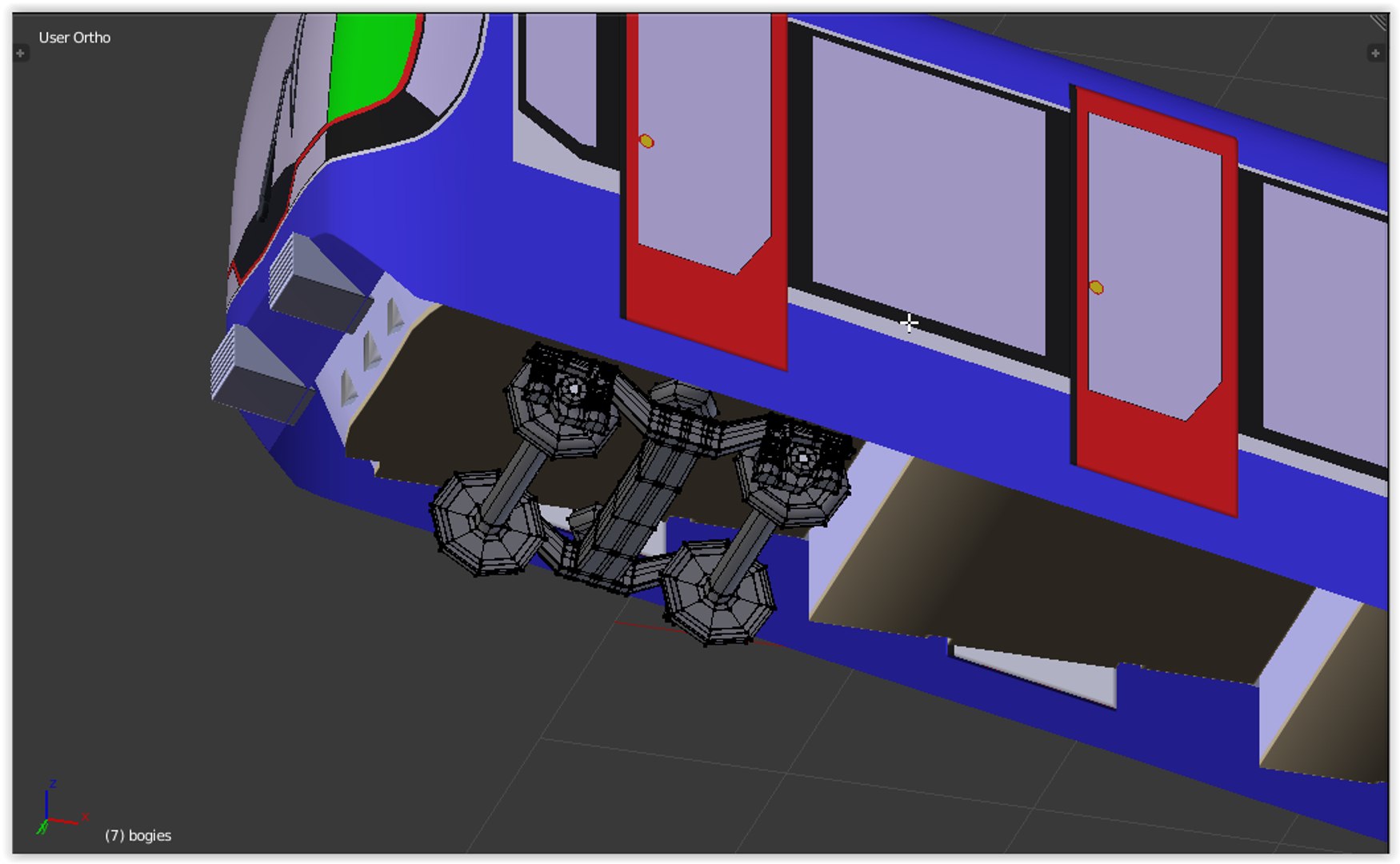 funicular - 3d blend