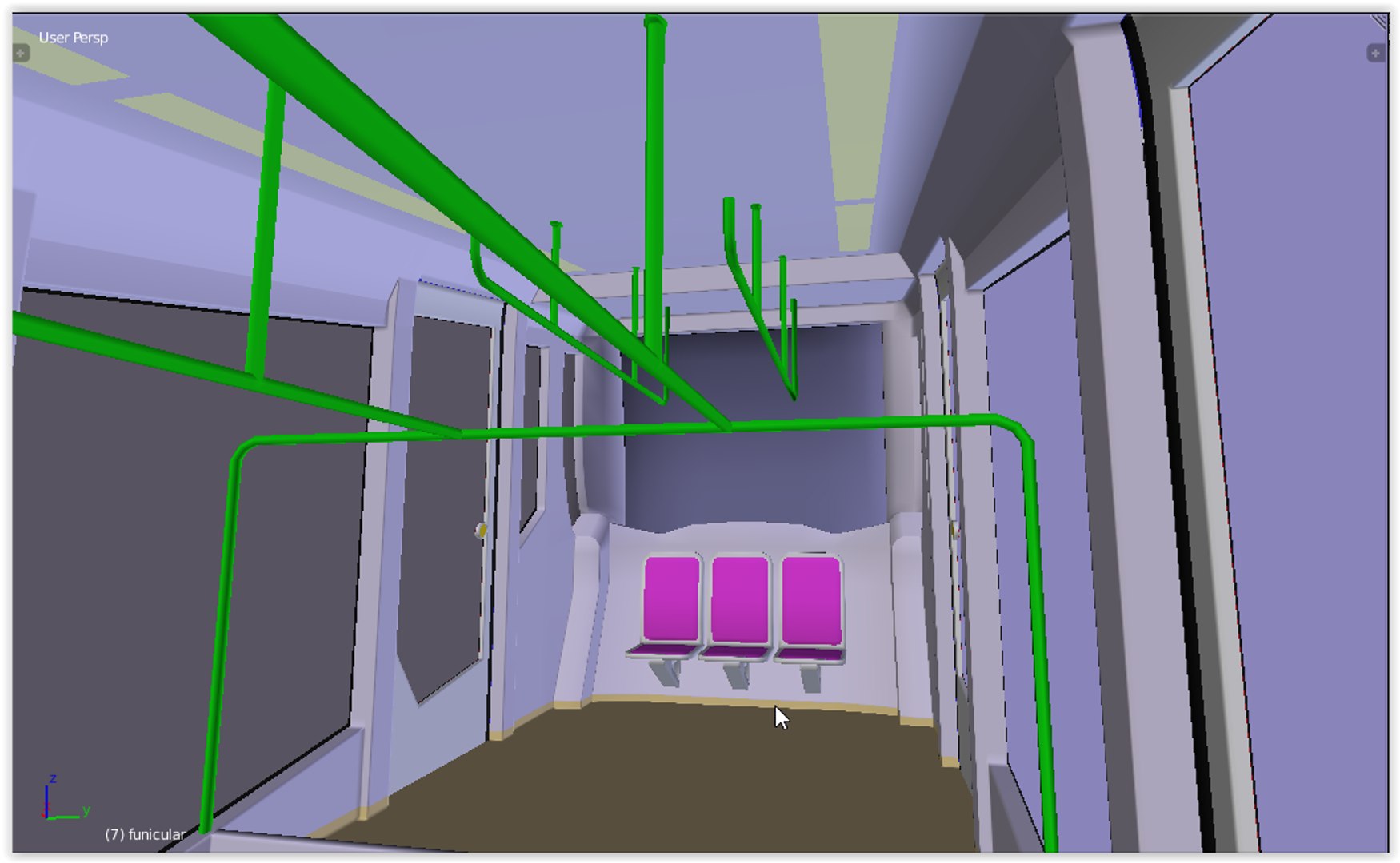 Funicular - 3d Blend