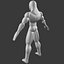 Male Base Mesh - Мускулистый мультипликационный пе