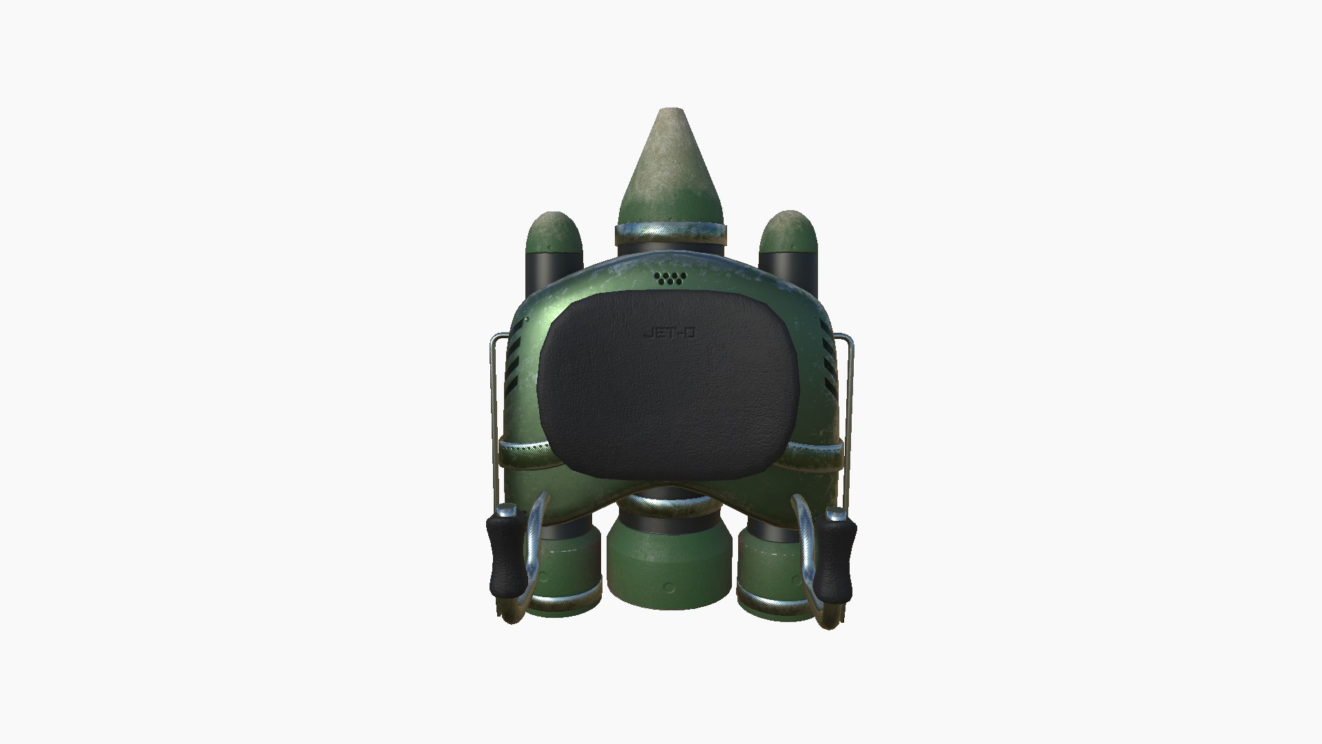 Jetpack D09 Green Metal - SciFi Character Design 3D Model - TurboSquid ...