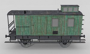 bavarian baggage car 3ds