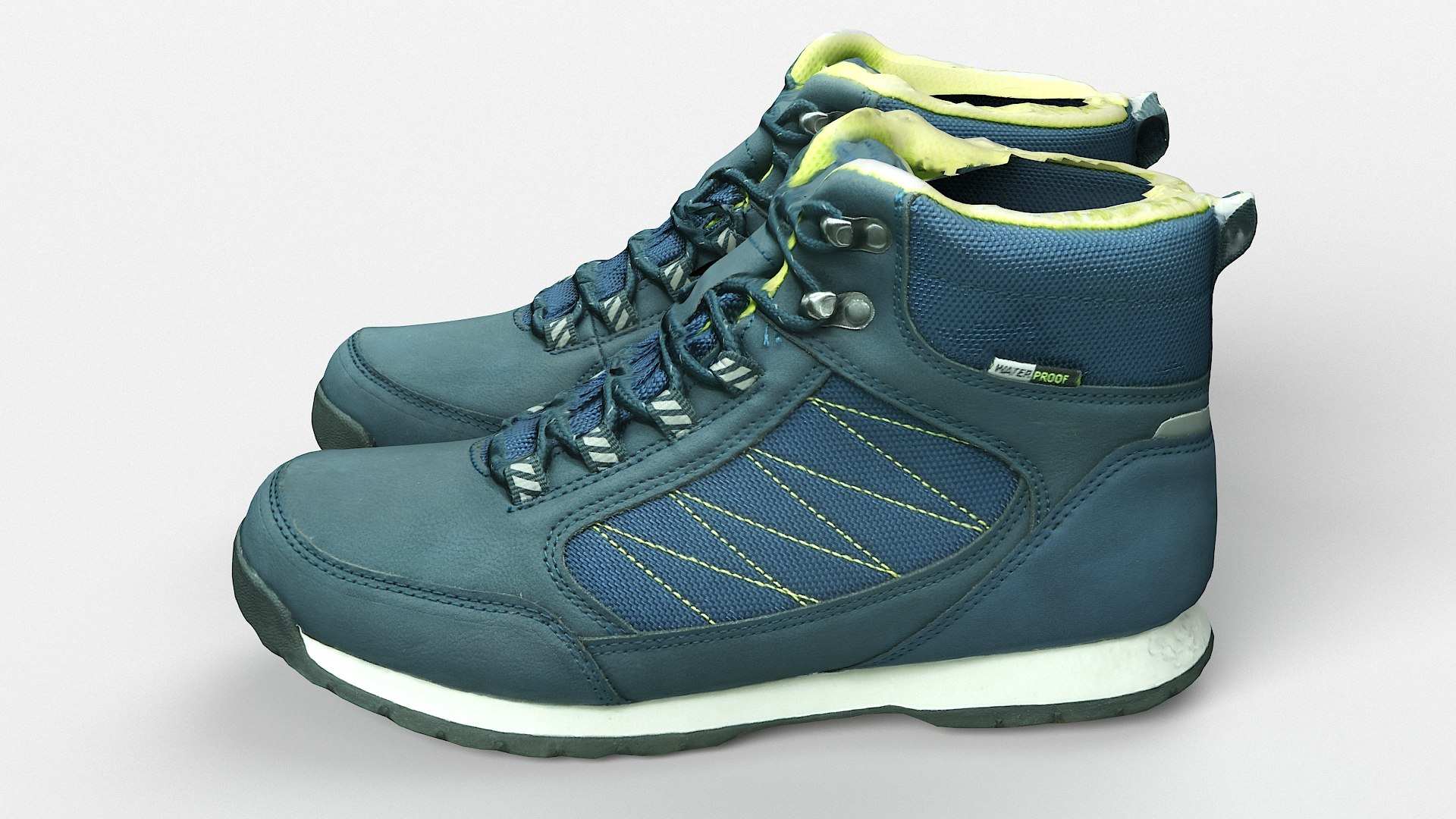 3D Hiking Boots Shoe - TurboSquid 1679855
