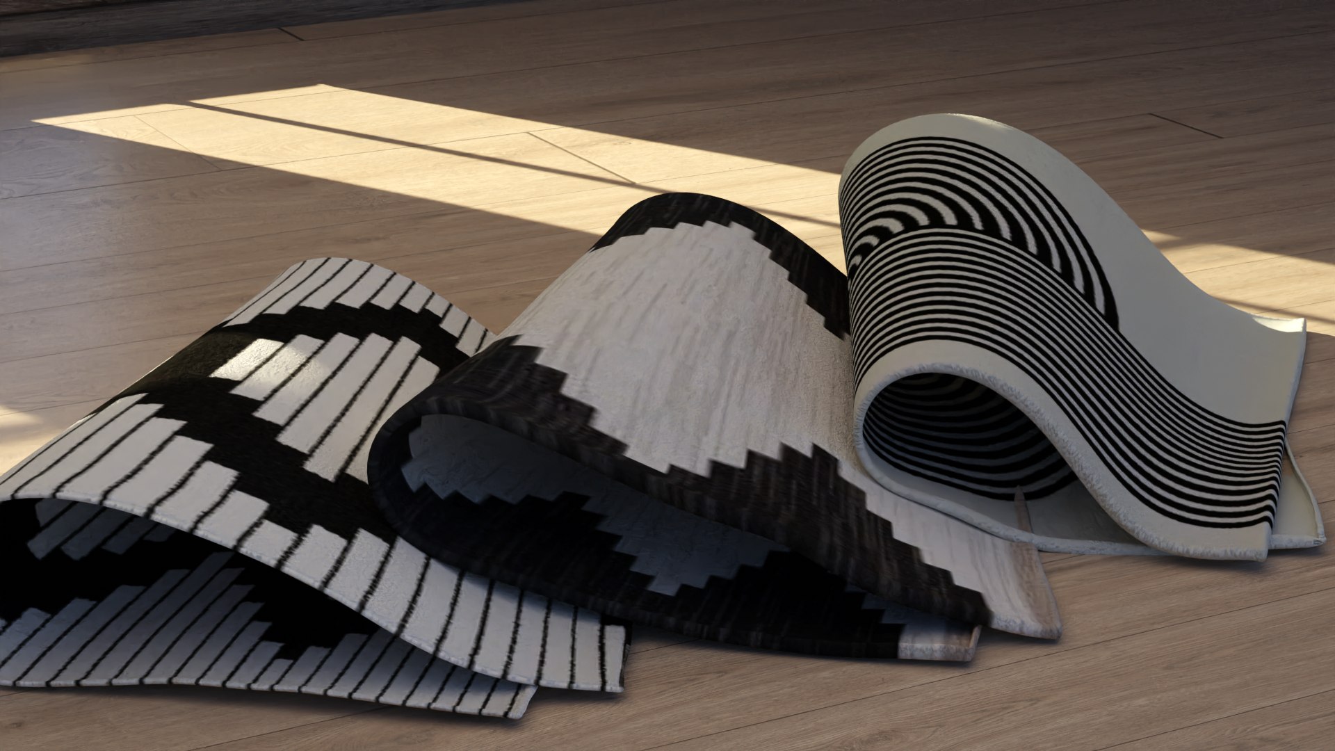 3D Black and White Rug Collection https://p.turbosquid.com/ts-thumb/MN/cYgCRK/Gf/12/png/1682447984/1920x1080/fit_q87/60cba5c2d6dd66a7e40565abc523c30cac2b7a6b/12.jpg
