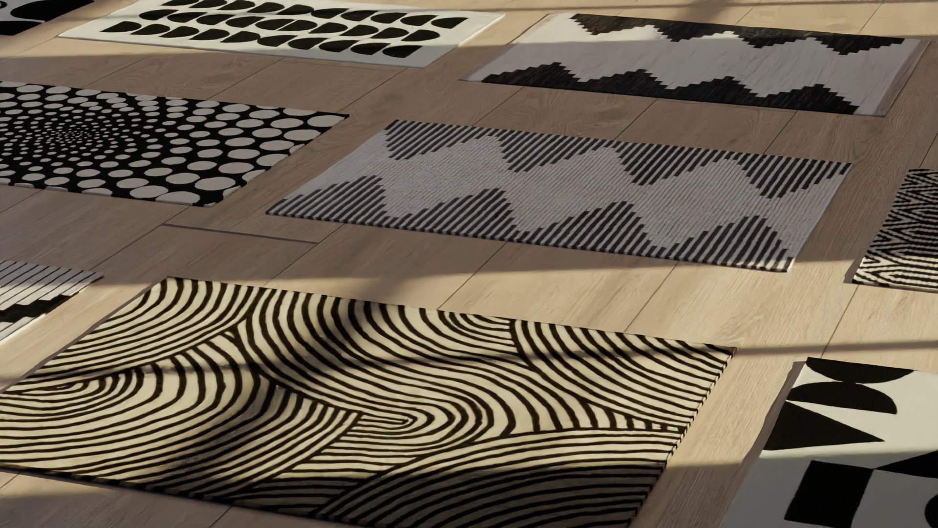 3D Black and White Rug Collection https://p.turbosquid.com/ts-thumb/MN/cYgCRK/u8/03/png/1682447831/1920x1080/fit_q87/219dd7fce8d6fcc682b4cf2d47011359ece3ec79/03.jpg
