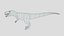 3D Low Poly Cartoon Torvosaurus Dinosaur model