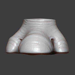 3D Rhino Baby Hoof Highpoly Sculpt model