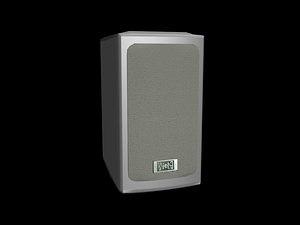 modern speaker 3d model