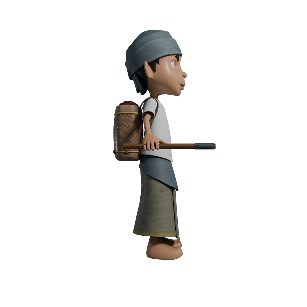 Arabic Rigged Character 3d Model - TurboSquid 2567275