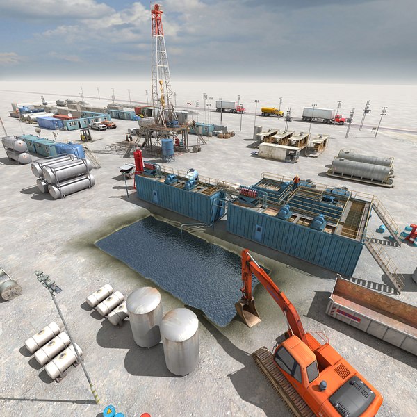 Drilling Rig 3D Models for Download | TurboSquid