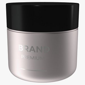 Black Cream Jar