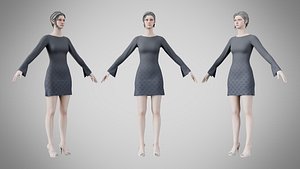 Dress 51 Mako 3D model