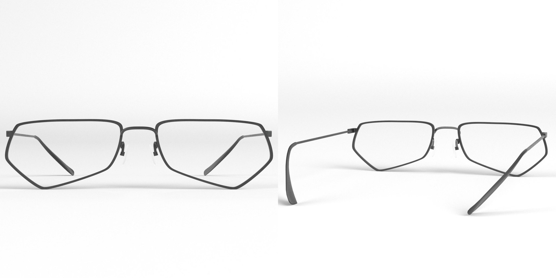 3D Glasses Pentagon - TurboSquid 1945743