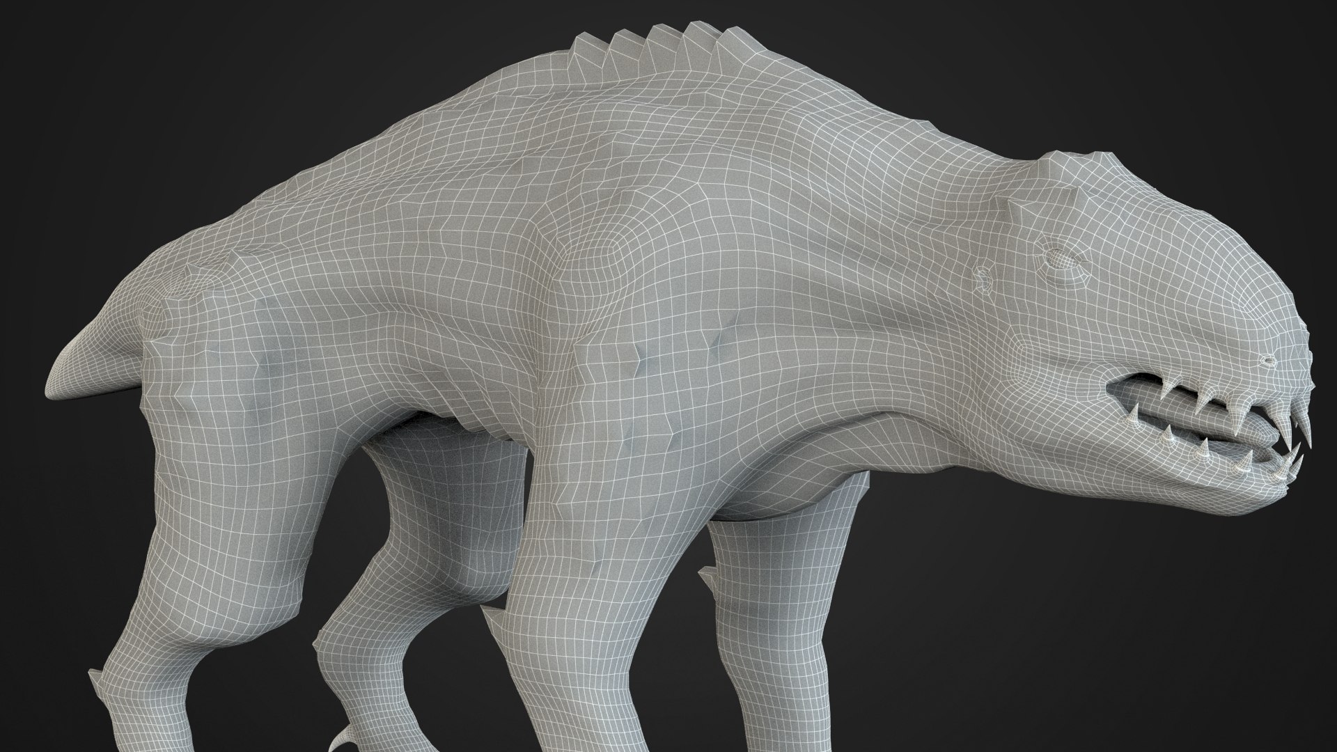 Cachorro Mutante Modelo 3D - TurboSquid 2087666