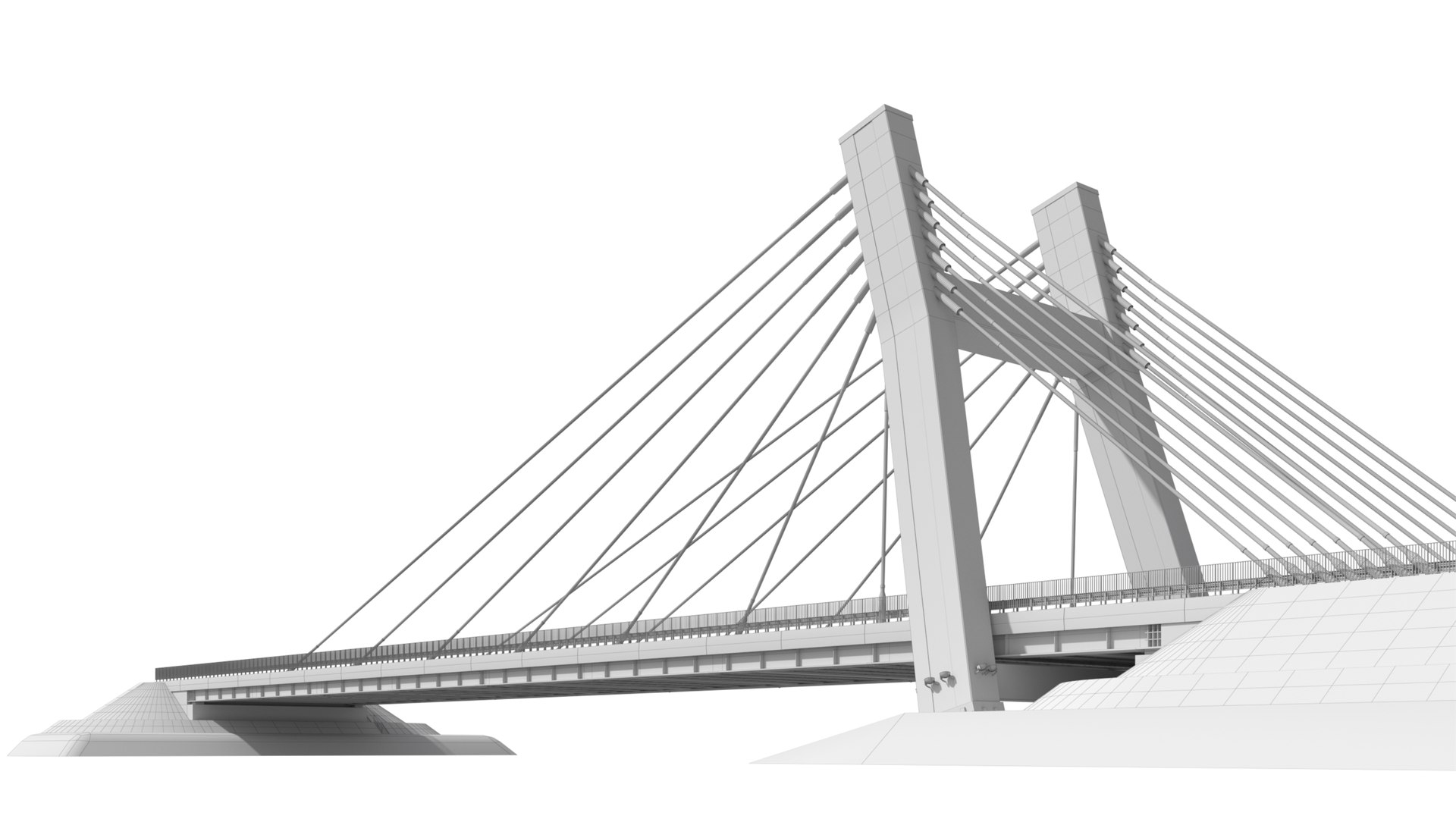 3D Bridge span with a suspension structure and one supporting column over a main road https://p.turbosquid.com/ts-thumb/MO/1ZGBtu/6I/hd20/jpg/1745872002/1920x1080/fit_q87/9536d99498d970f24456144e01fcc00a051183b5/hd20.jpg