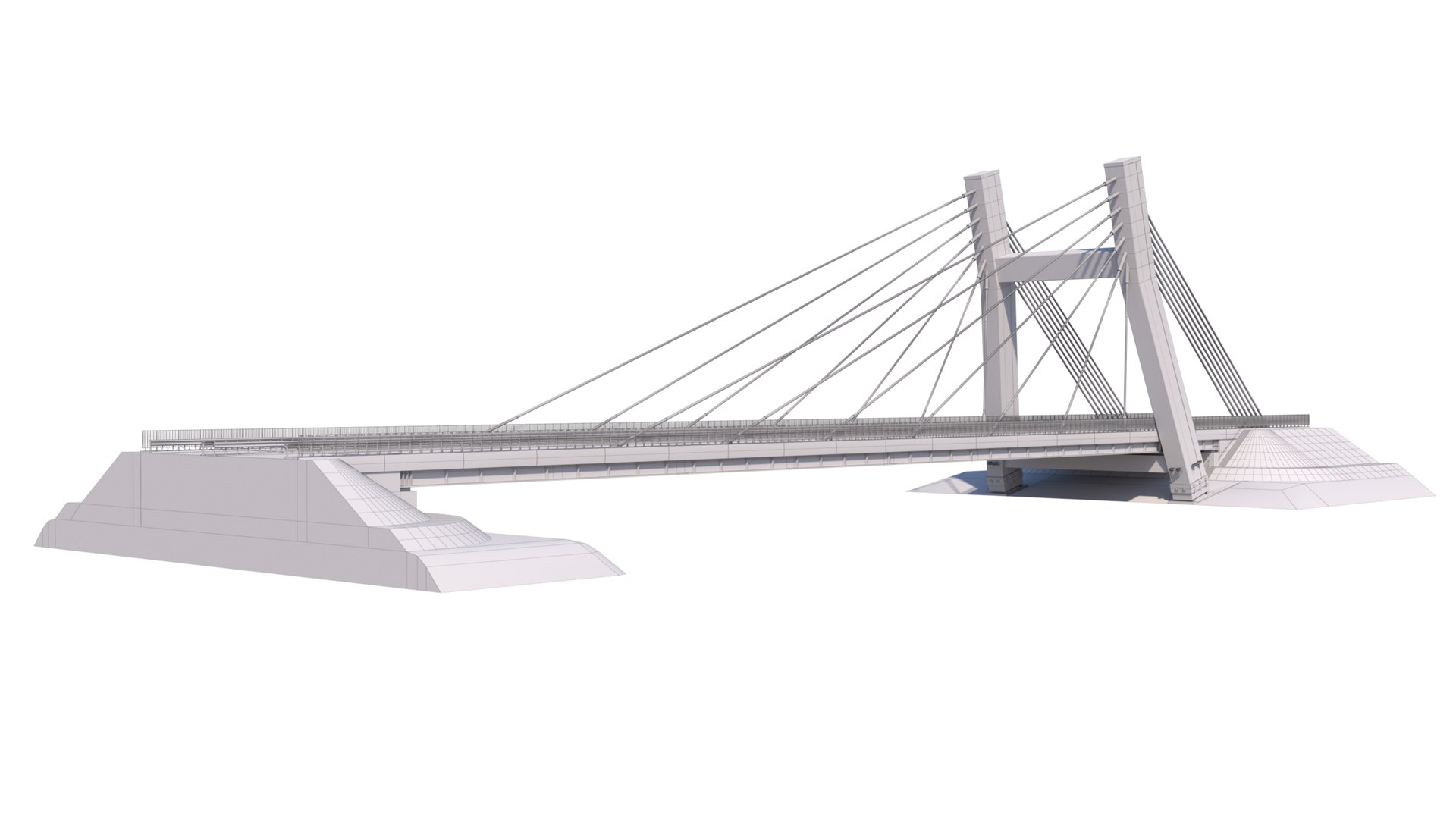 3D Bridge span with a suspension structure and one supporting column over a main road https://p.turbosquid.com/ts-thumb/MO/1ZGBtu/OD/hd13/jpg/1745872022/1920x1080/fit_q87/883df9ca7f4cfaecfe204c838fee95c02c16e139/hd13.jpg