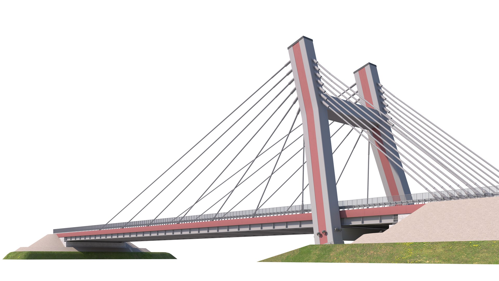 3D Bridge span with a suspension structure and one supporting column over a main road https://p.turbosquid.com/ts-thumb/MO/1ZGBtu/sx/hd09low/jpg/1745872018/1920x1080/fit_q87/df5146665e7a5b94bbfb70928ac47328d45eb173/hd09low.jpg