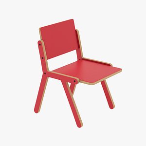 3D lolly chair model