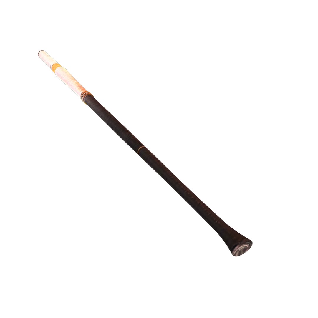 Elegant Cigarette Holder 3d Obj