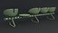 Fjord Bench Sistema Table Iray +