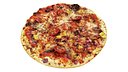 Pizza with meat