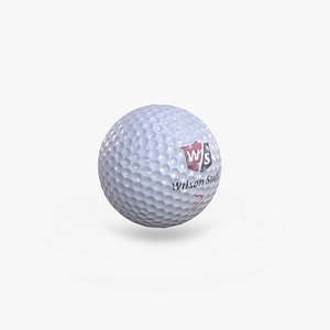 Golf Ball Low-poly PBR
