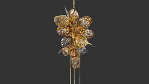 3D Britannica Chandelier Vertical