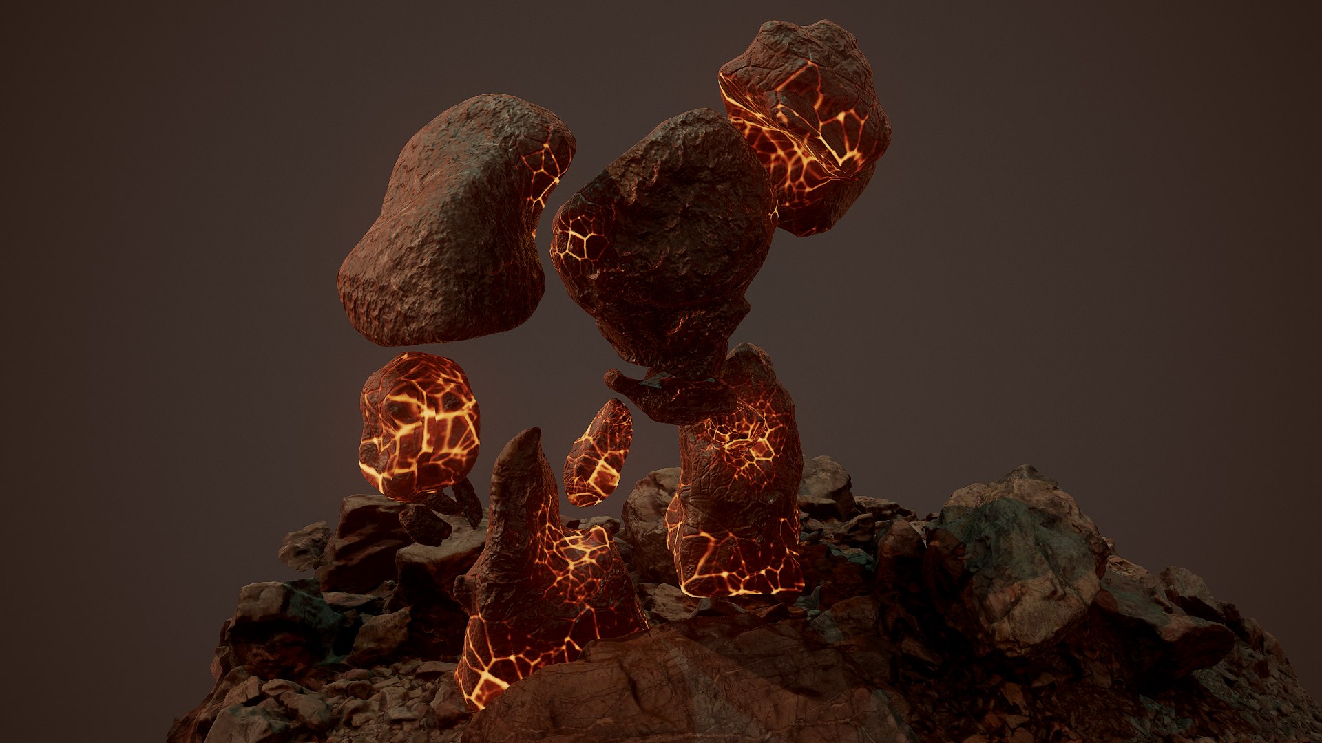 Elemental Stone Golem Rigged 3D - TurboSquid 1446714