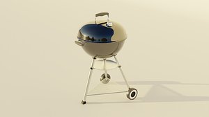 Charcoal Grill 3D model