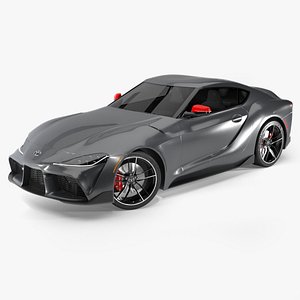 toyota supra 3D model
