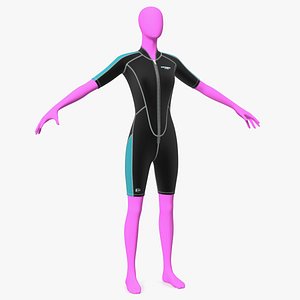 Woman Wetsuit Cressi Shorty Version
