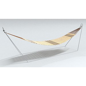 laos Amazonia Artefacts 04 Rede de Buriti 3D model