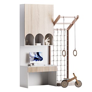 3D Modern Workplace 05 model