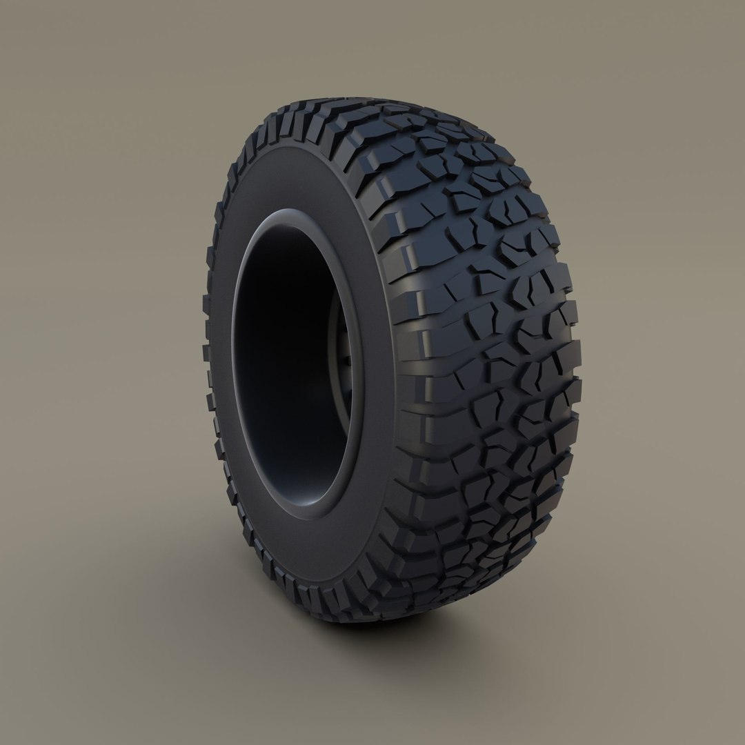 Wheel Bf Goodrich Tire 3D Model - TurboSquid 1299179